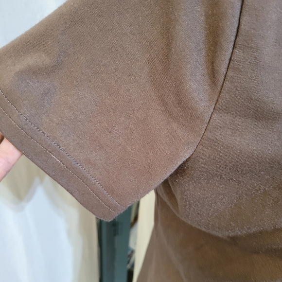(4084) No source tag, Women's Top, Brown, L, (4084) - Picture 3 of 9